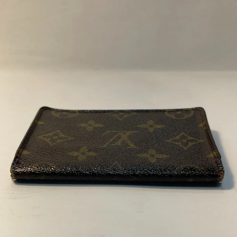Louis Vuitton Porte 2 Cartes Monogram Canvas Slim ID Wallet - Preowned